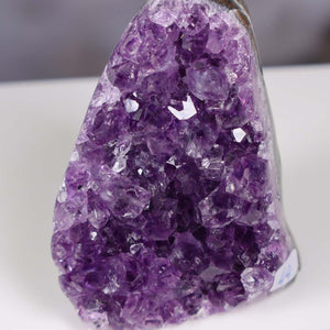 Uruguay Amethyst Mini Geode - 9x7x6cm - Harmonie und Entspannung – extra dunkler Qualität - NR 44