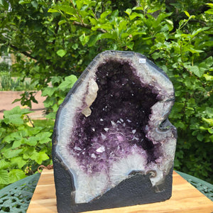 Amethyst Druse – Geode – Harmonie und Entspannung - 31x24x20cm - Nr. 463
