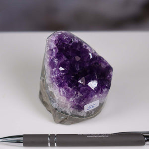 Uruguay Amethyst Mini Geode - 7x7x6cm - Harmonie und Entspannung – extra dunkler Qualität - NR 55
