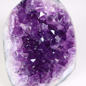 Uruguay Amethyst Mini Geode - 6x6x7cm - Harmonie und Entspannung – extra dunkler Qualität - NR 56