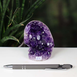 Uruguay Amethyst Mini Geode - 9x7x5cm - Harmonie und Entspannung – extra dunkler Qualität - NR 61