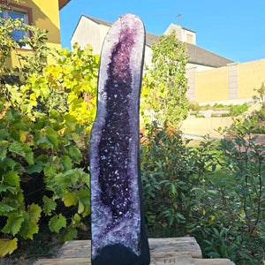 Amethyst Druse – Geode – Höhe 113cm - 69kg – UNIKAT Nr. 61