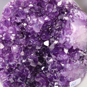 Uruguay Amethyst Mini Geode - 11x10x7cm - Harmonie und Entspannung – extra dunkler Qualität - NR 68