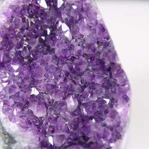 Uruguay Amethyst Mini Geode - 6x5x5cm - Harmonie und Entspannung – extra dunkler Qualität - NR 73