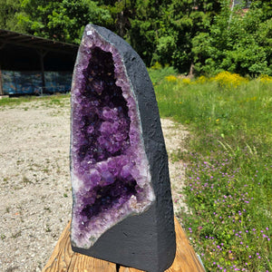 Ametyst Druse – Geode – Harmoni og afslapning - 56x27x22cm - Nr. 83