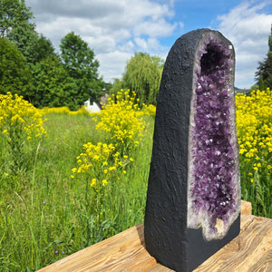 Amethyst Druse – Geode – Harmonie und Entspannung - 59x29x22cm - Nr. 8