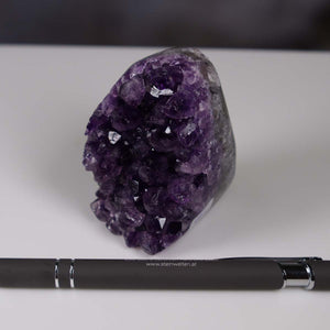 Uruguay Amethyst Mini Geode - 6x5x5cm - Harmonie und Entspannung – extra dunkler Qualität - NR 90