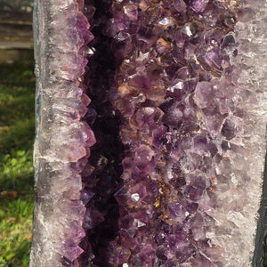Amethyst Druse – Geode – Höhe 122cm - 70kg – UNIKAT Nr. 91