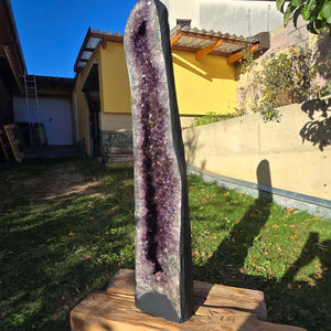 Amethyst Druse – Geode – Höhe 122cm - 70kg – UNIKAT Nr. 91