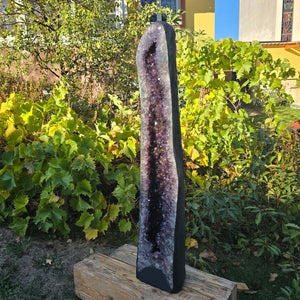 Amethyst Druse – Geode – Höhe 122cm - 70kg – UNIKAT Nr. 91