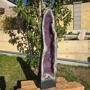 Amethyst Druse – Geode – Höhe 104cm - 70kg – UNIKAT Nr. 94