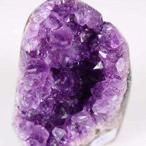 Uruguay Amethyst Mini Geode - 7x5x4cm - Harmonie und Entspannung – extra dunkler Qualität - NR 99