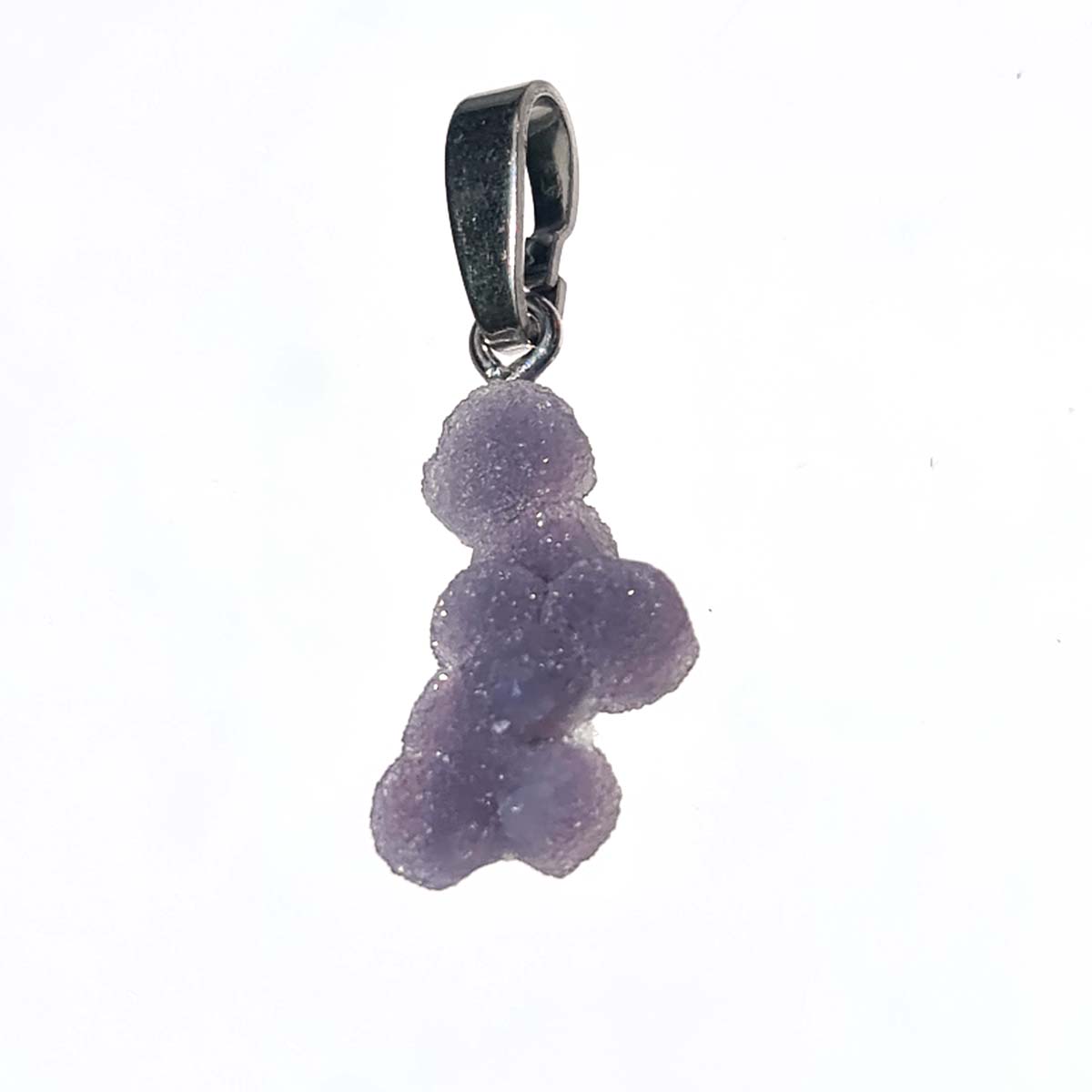 Traubenachat Anhänger mit Öse