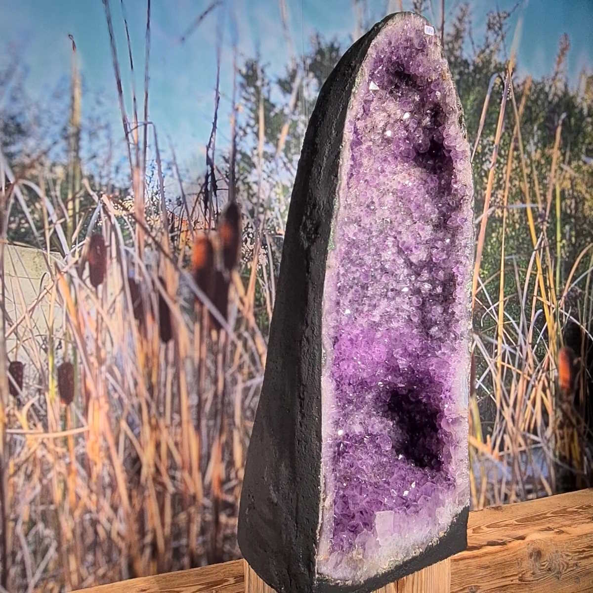 Rohe Geode aus Amethyst kaufen