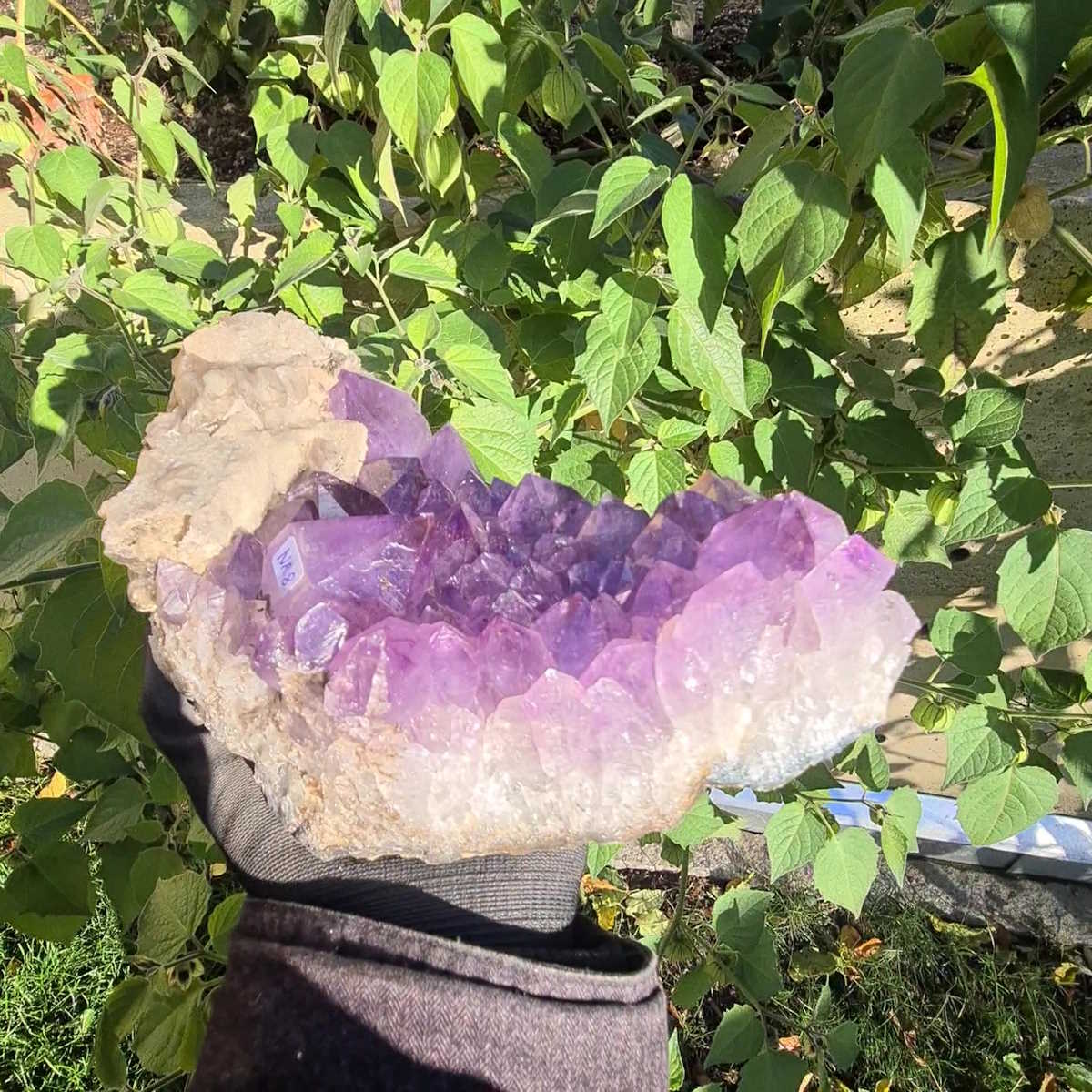 Amethyst Stück zum Reinigen anderer Steine