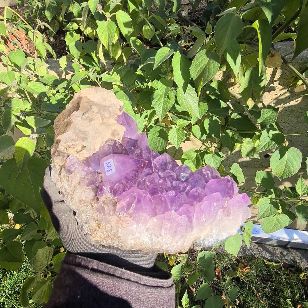 Amethyst Stück zum Reinigen anderer Steine