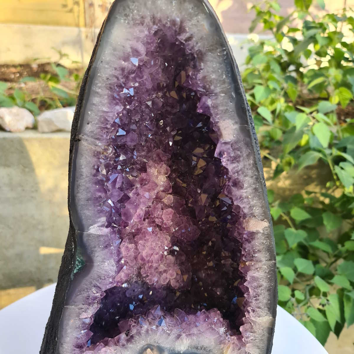 Amethyst Druse – Geode – Harmony and Relaxation – UNIQUE No. 29
