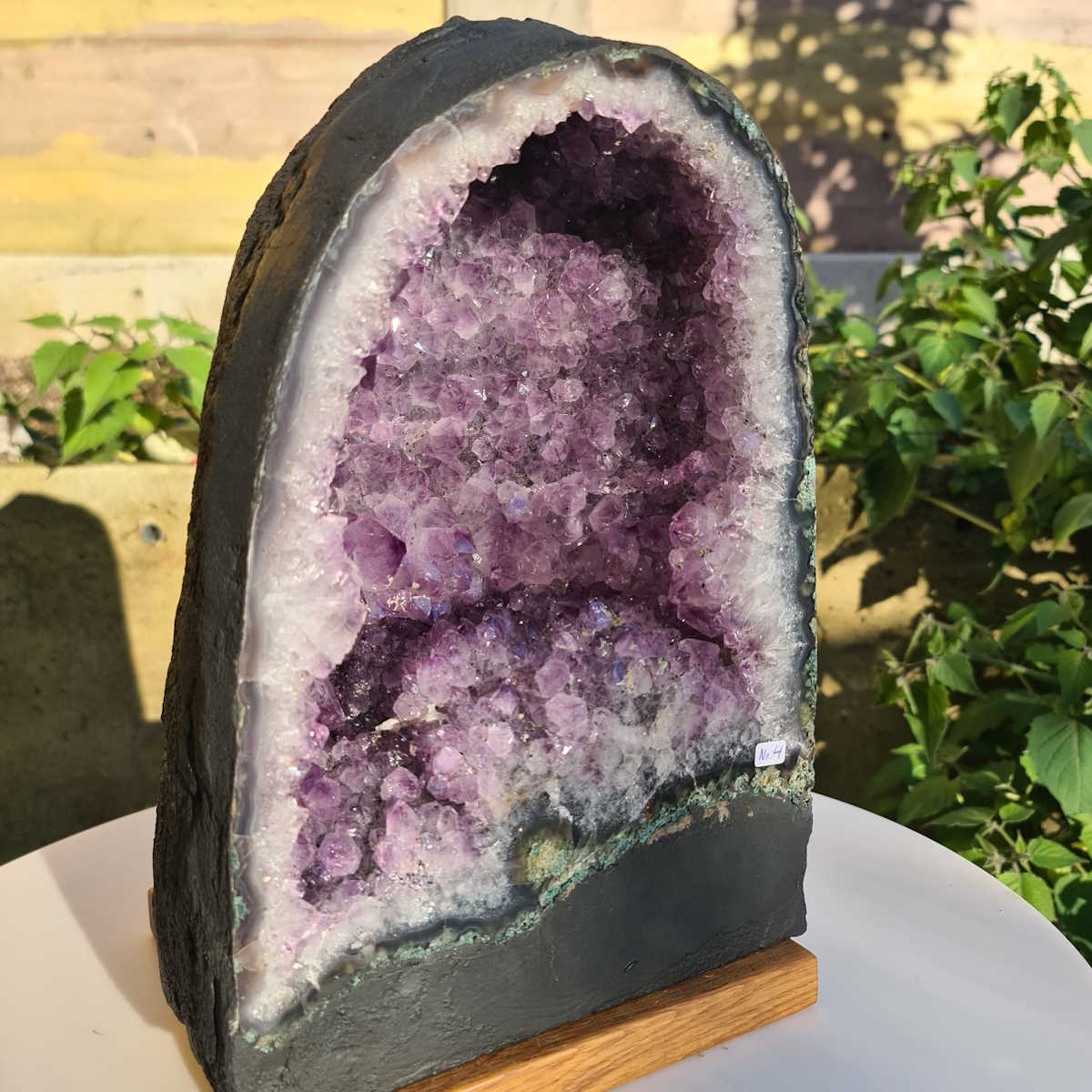 Steinwelten Amethystgeode