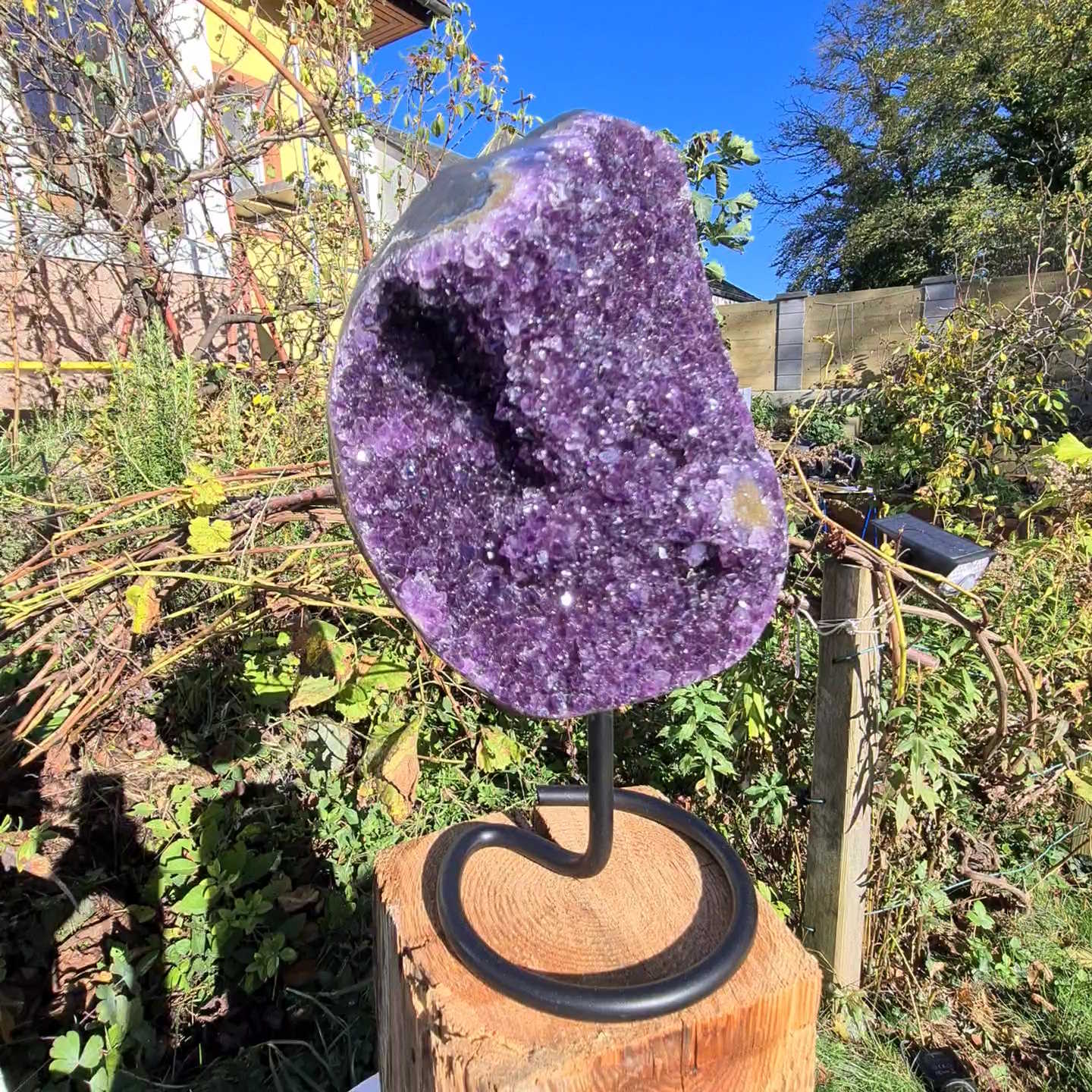 Amethyst Rohstein von Steinwelten 