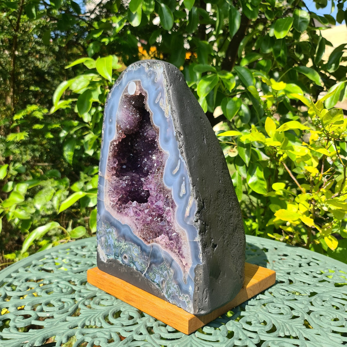 Amethyst Druse von Steinwelten Nr. 170