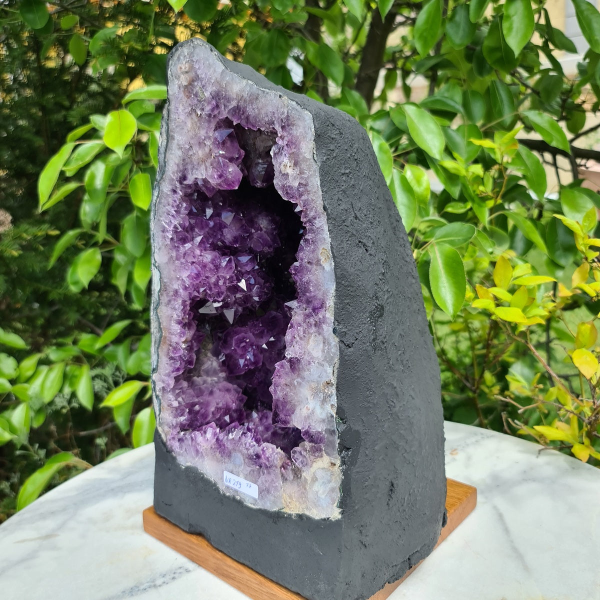 Amethyst mit großen Spitzen Nr. 219
