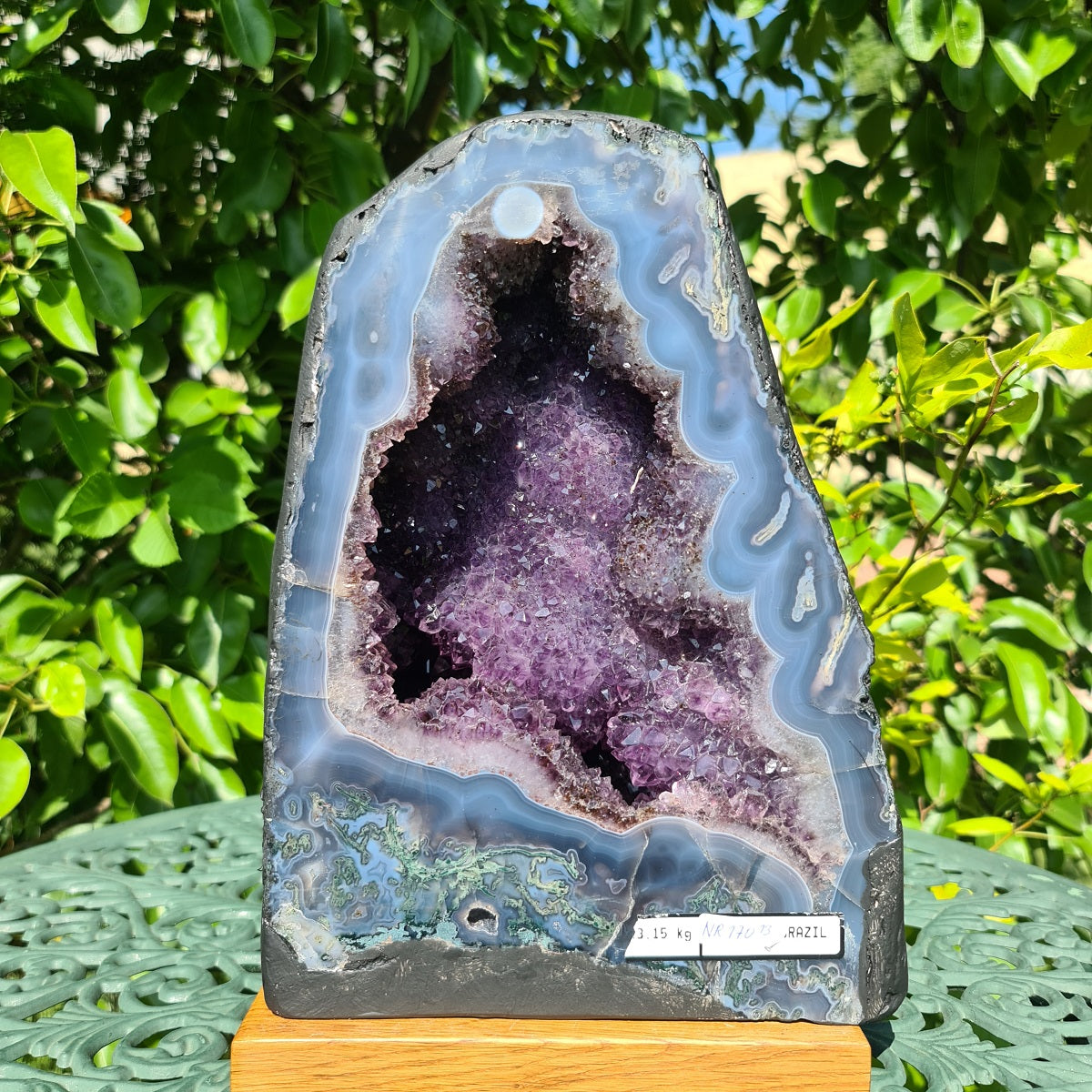 Amethyst Druse von Steinwelten Nr. 170