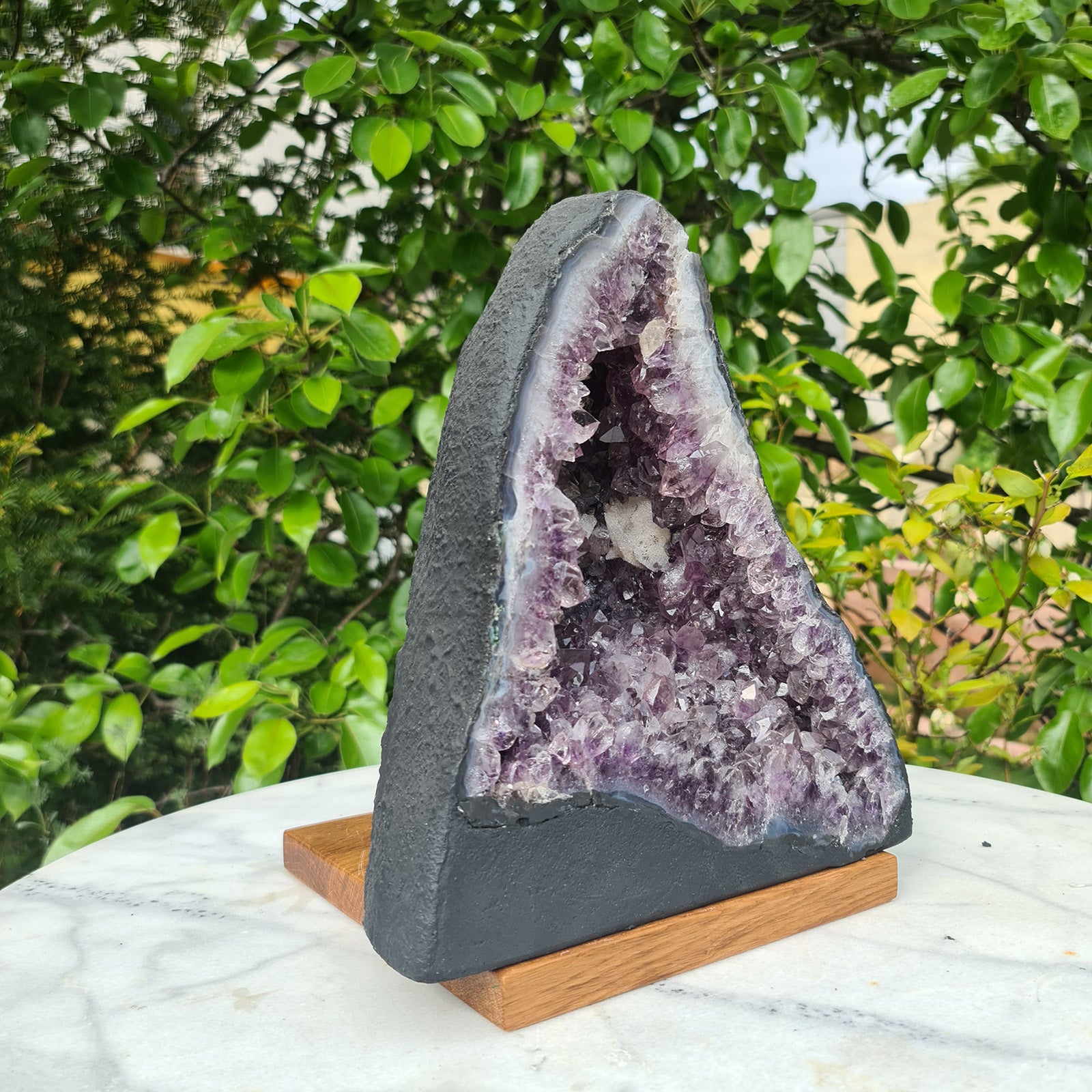 Amethyst druse - harmony, transformation and relaxation - UNIKAT No. 283