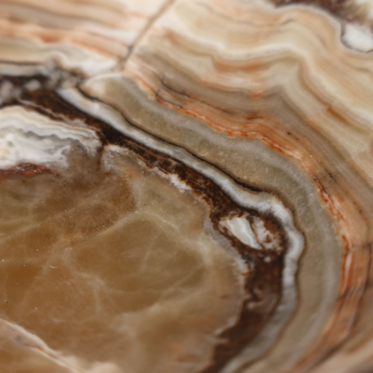 Aragonit Onyxmarmor Stein Schale 