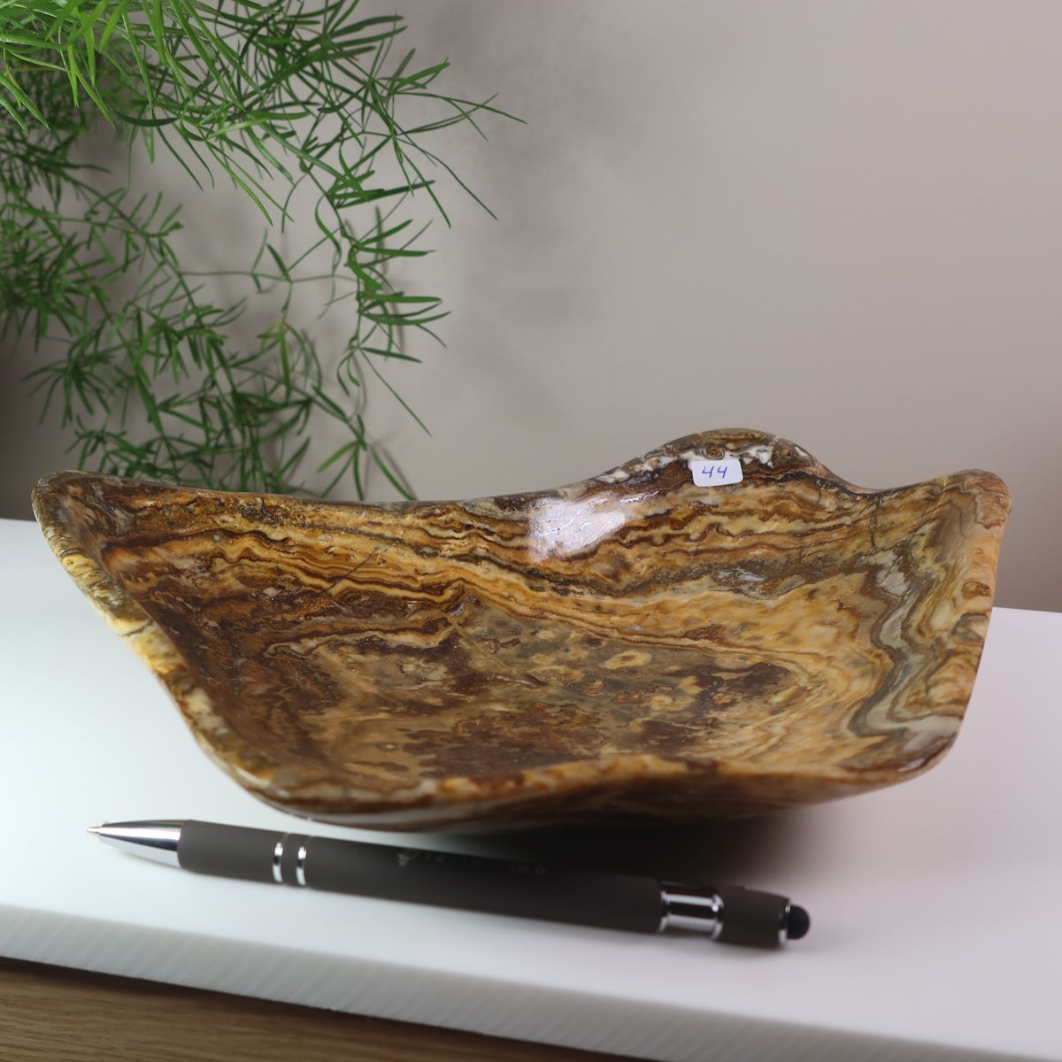 Aragonit Deko Schale 