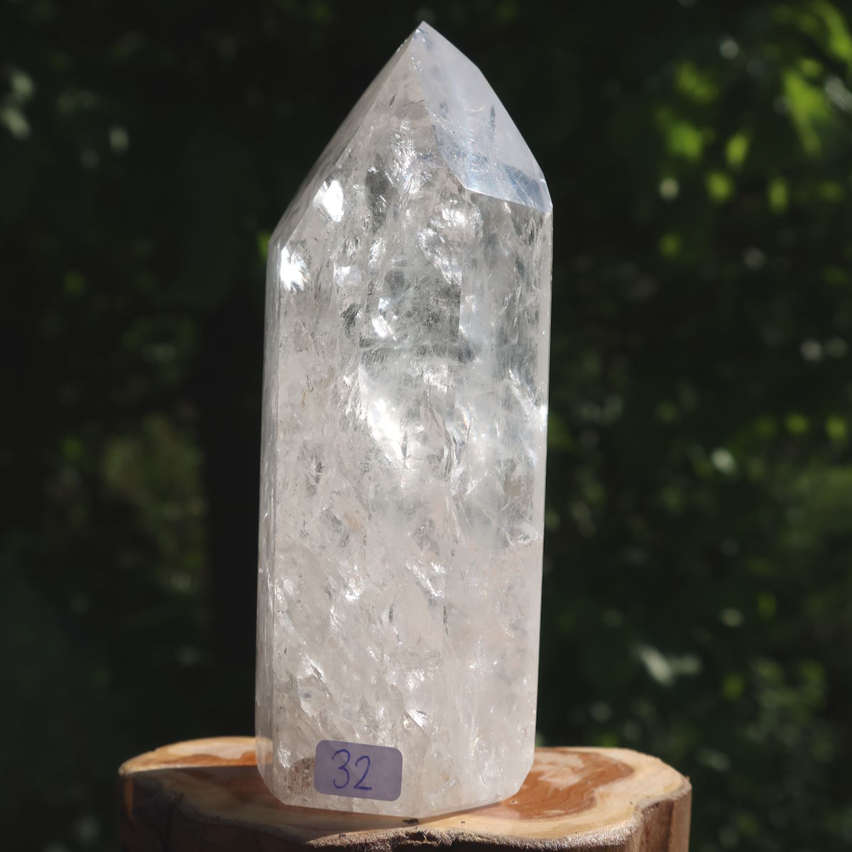 Geschliffene Bergkristall Spitze kaufen 