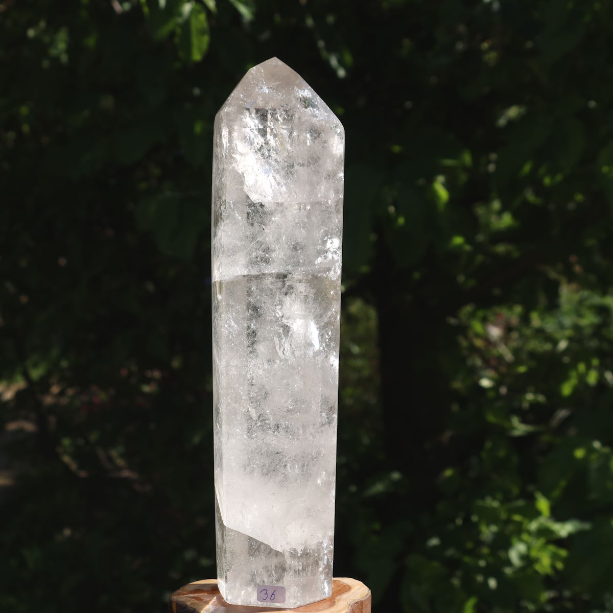 Großer Bergkristall Obelisk 