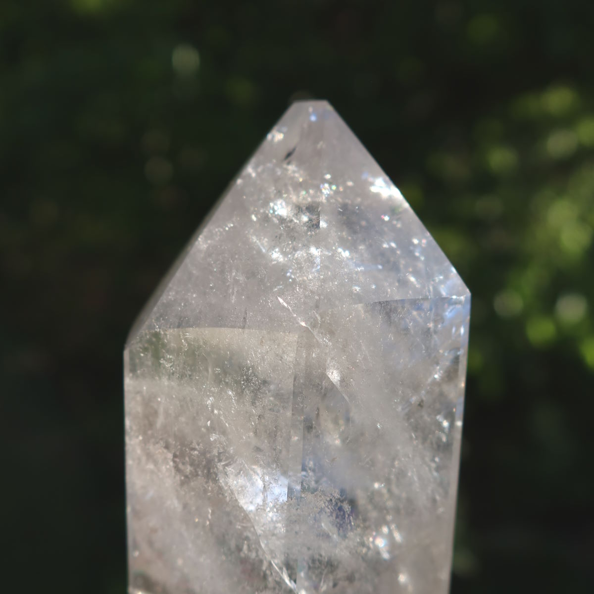 Bergkristall Spitze von Steinwelten 