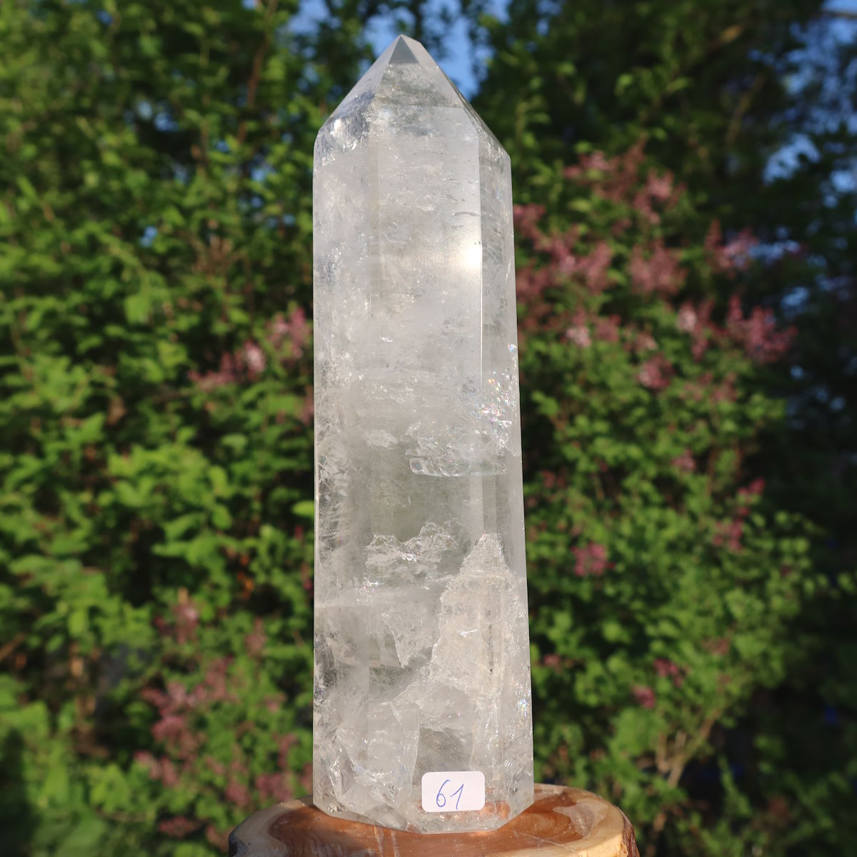 Bergkristall aus Brasilien geschliffen 