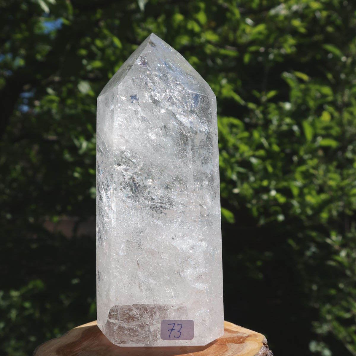 Bergkristall Obelisk Steinwelten 