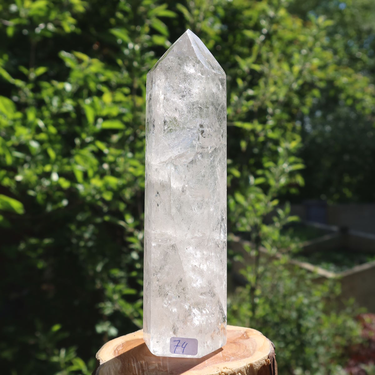 Bergkristall für die Dekoration 