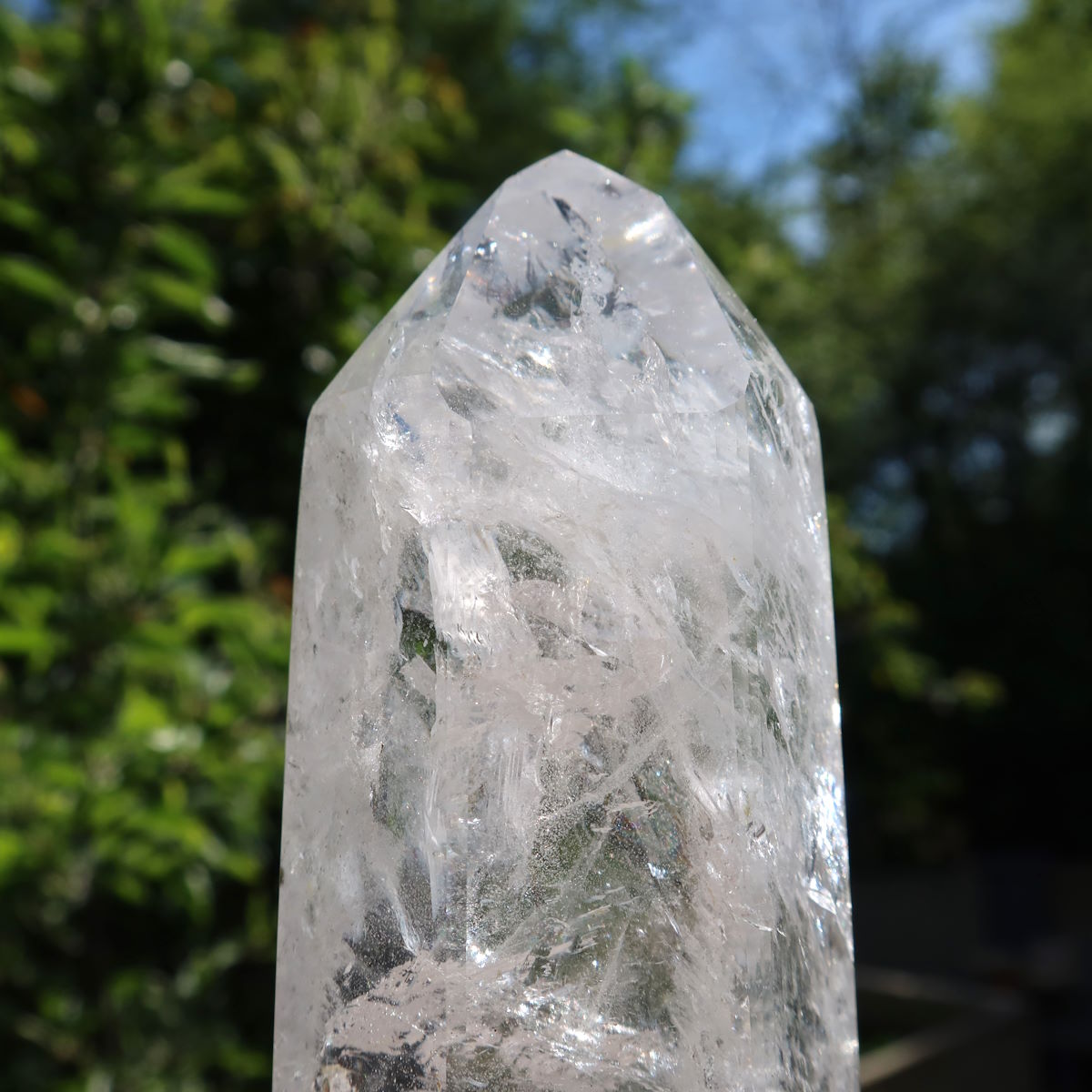 Geschliffener Bergkristall von Steinwelten 