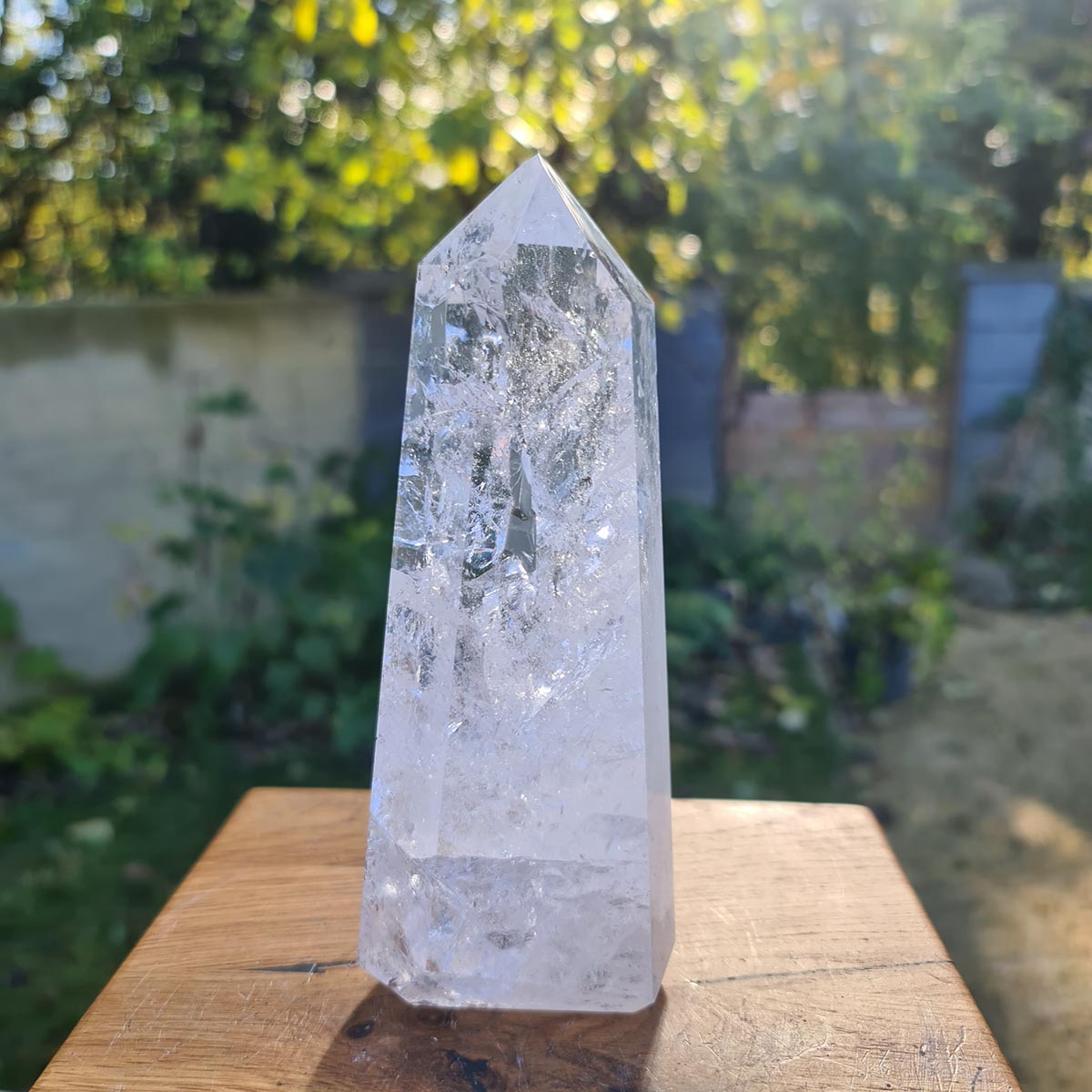 Obelisken aus Bergkristall