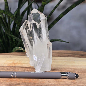 Bergkristall Stufe 1A Qualität, 10x5x5 cm - Klarheit und Fokus - UNIKAT Nr. 36