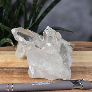 Bergkristall Stufe 1A Qualität, 7x8x9 cm - Klarheit und Fokus - UNIKAT Nr. 37