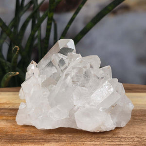 Bergkristall Stufe 1A Qualität, 6x11x7 cm - Klarheit und Fokus - UNIKAT Nr. 3 aus Brasilien, roh und ungeschliffen, einzigartige Naturmagie