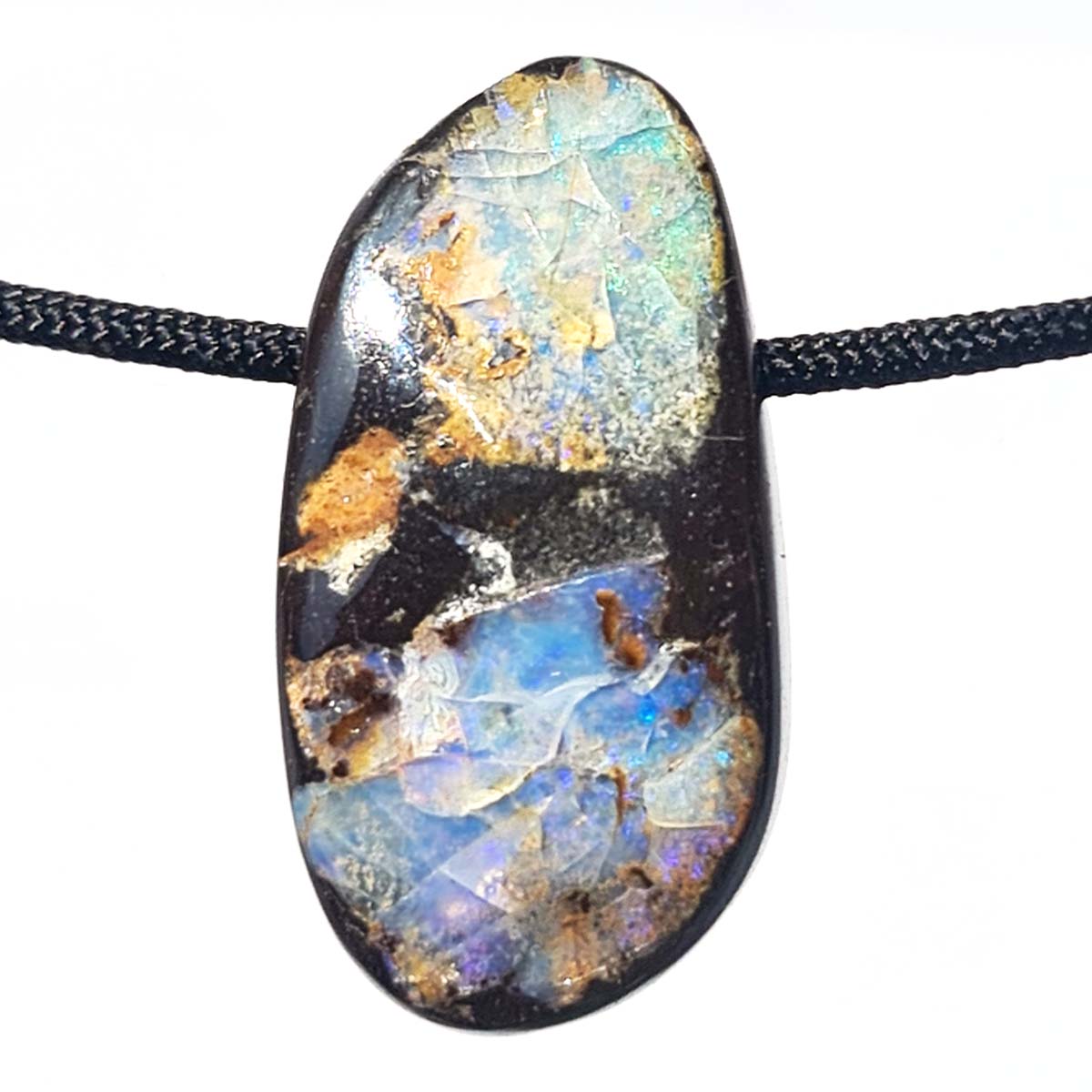 Opal gebohrt als Anhänger