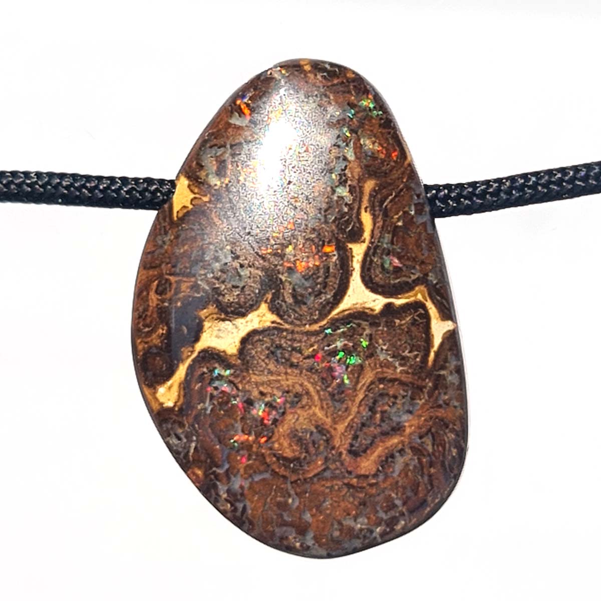 Edelsteinanhänger aus Opal von Steinwelten