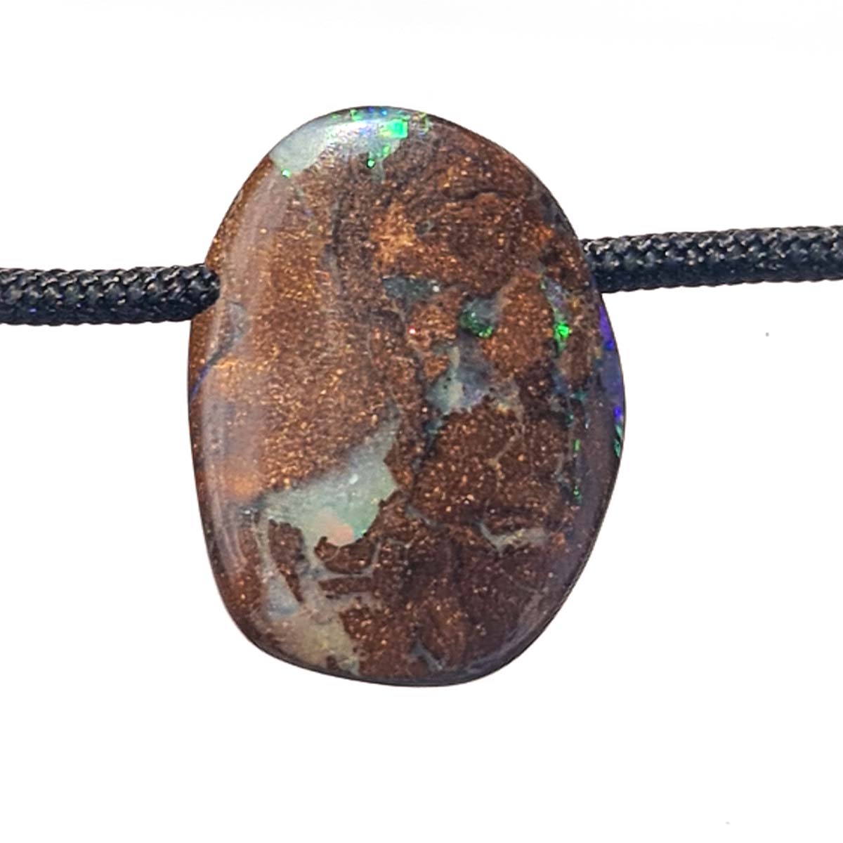 Boulderopal als Edelsteinanhänger kaufen