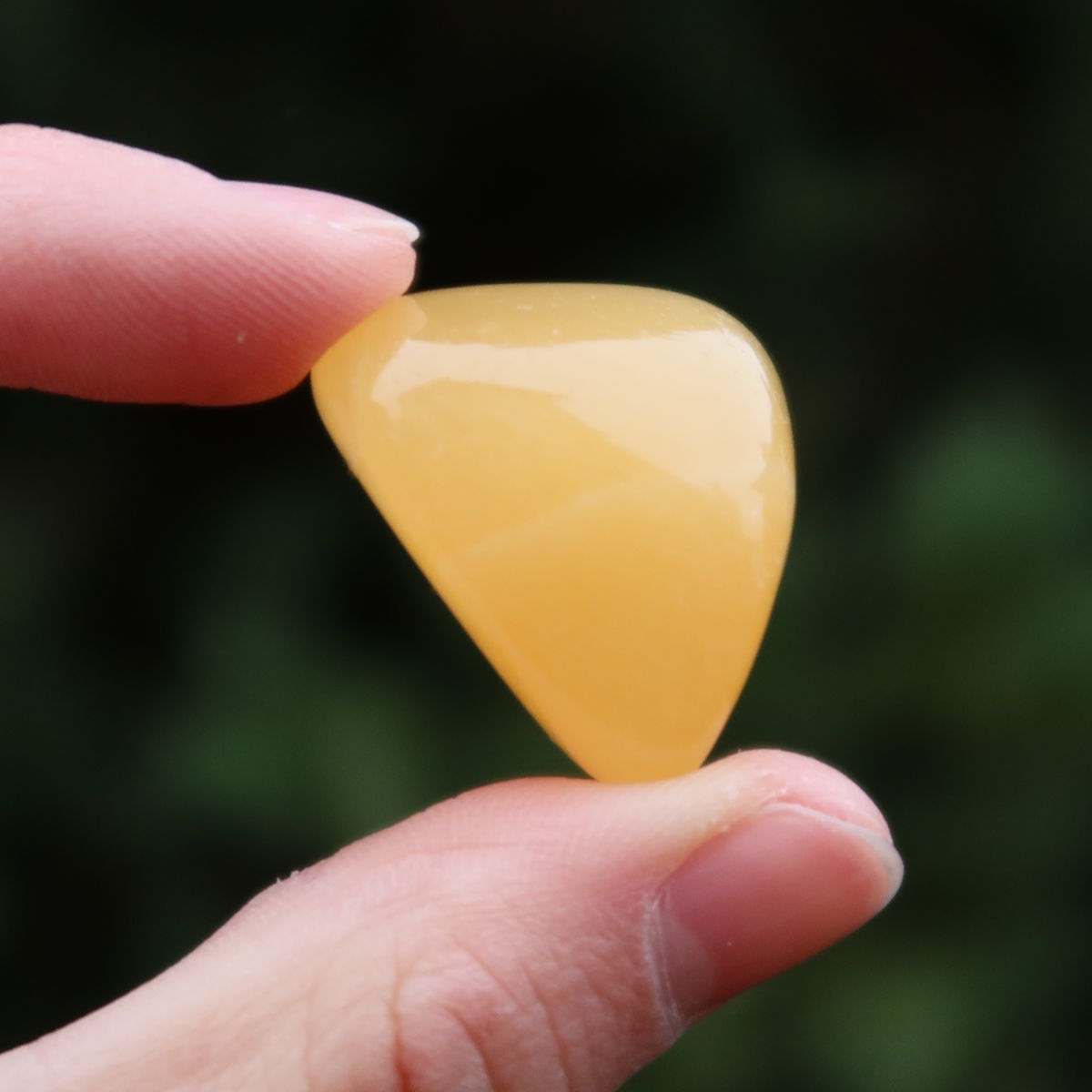 Calcit orange Handschmeichler - Selbstvertrauen und Positivität - Nr. 11