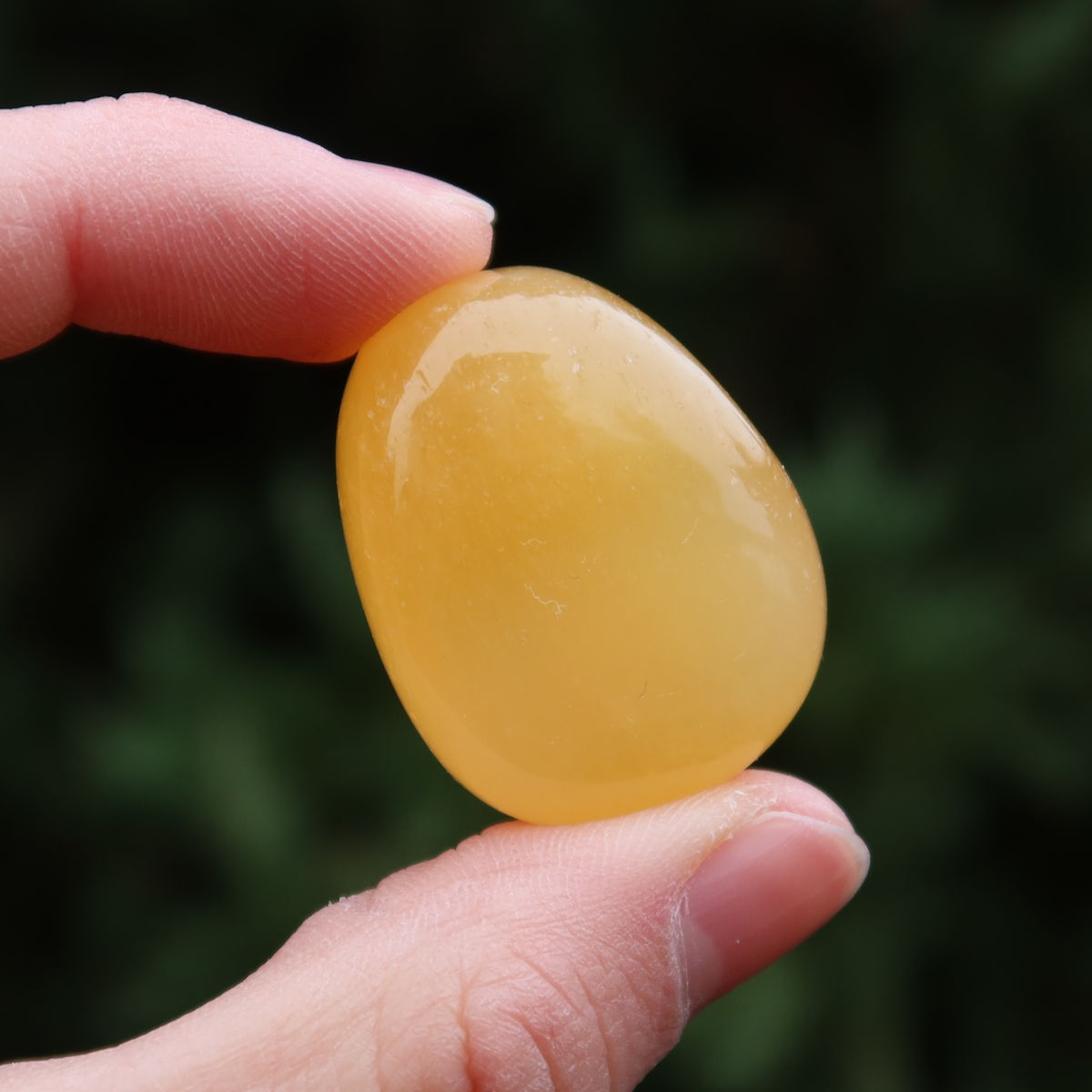 Calcit orange Handschmeichler - Selbstvertrauen und Positivität - Nr. 18