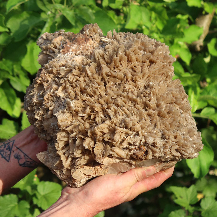 Stade naturel d'aragonite / calcite XL – Sefrou/Tazouta, Maroc - 11,3 kg - 24x22x14 cm - N° 3