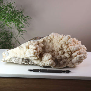 1A Natürliche Aragonit auf Matrix Stufe XL mit traubenförmige Ausbildung  –  Marokko - 4,7kg - 31x17x10cm - Nr.50