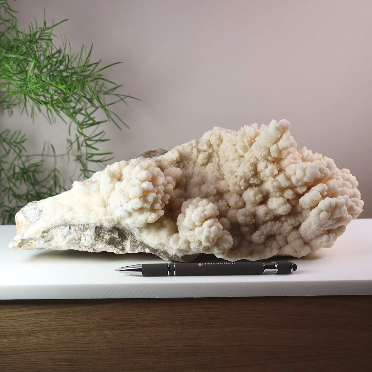 1A Natürliche Aragonit auf Matrix Stufe XL mit traubenförmige Ausbildung  –  Marokko - 4,7kg - 31x17x10cm - Nr.50