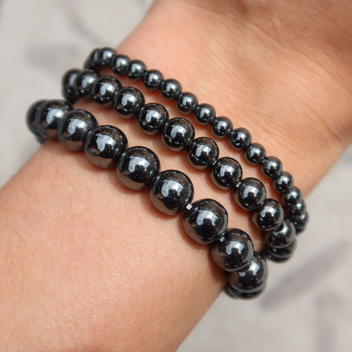 Edelstein Armband Schungit