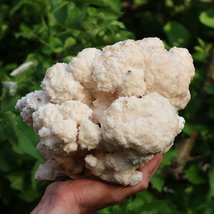 1A Aragonite naturelle sur matrice XL avec formation en grappes – Maroc – 5,2 kg – 22x22x18 cm – N°14
